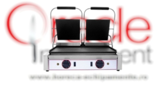 Toaster dublu profesional cu mecanism prin apăsare pe plăci netede, Beckers