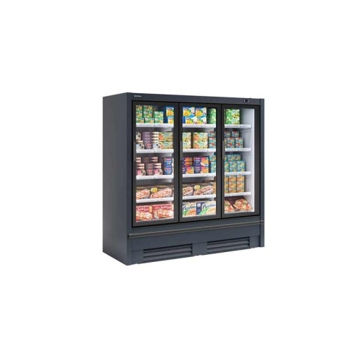 Vitrină de congelare mixtă 1835x2000 mm, plug in de expunere magazin sau supermarket, Infrico - Img 8