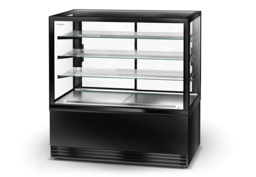 Vitrină frigorifică pentru cofetărie, patiserie 1370x795x1460 mm - Img 2