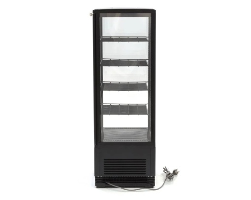 Vitrină frigorifică verticală, 98 Litri neagră - Img 2