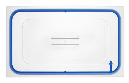 Capac pentru tăvi GN 1/1 cu etanșare, Polipropilenă, 530x325 mm - Img 2
