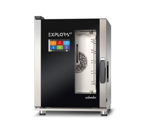 Cuptor combi electric cu convecție și umidificare EXPLORA COLOMBO KT 5 tăvi GN 1/1 (530x325 mm) - Img 8