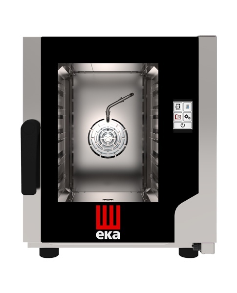 Cuptor electric combisteamer 5 tăvi GN2/3 touchscreen, Evolution Eka Italia - Img 7