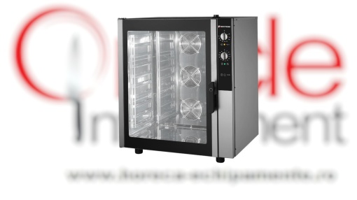 Cuptor electric cu convecție, electromecanic, 10 tăvi 600x400mm, Verso Basic Inoxtrend