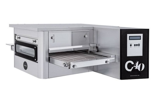 Cuptor electric tip tunel C40, 300 covrigi sau 22 pizza de 33 cm/oră, Prismafood Italia - Img 3