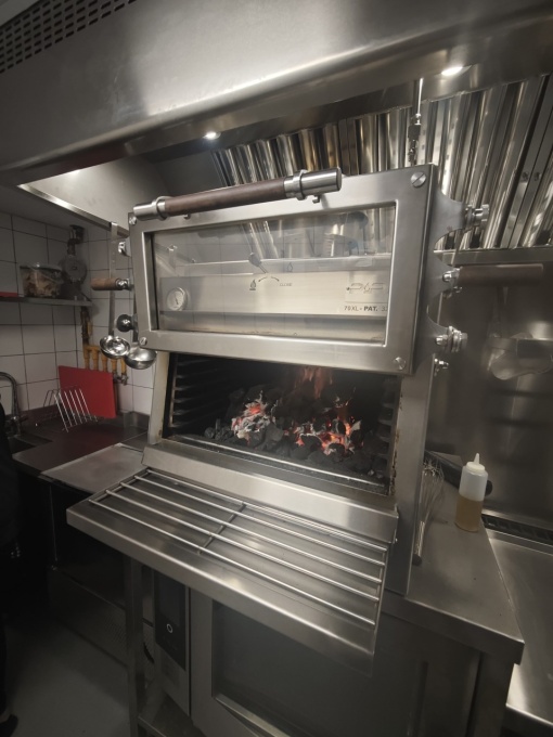 Cuptor pentru steak pe carbuni, deschidere verticala, Pira 70 XL Silver ED - Img 5