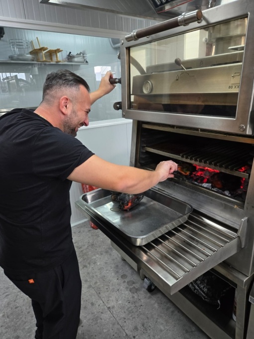 Cuptor pentru steak pe cărbuni, Pira 80 XXL Silver ED - Img 6