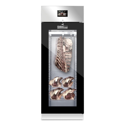 Dulap frigorific cu ușă din sticlă pentru maturare carne, 150 kg, STG MEAT 700 GLASS - Img 2