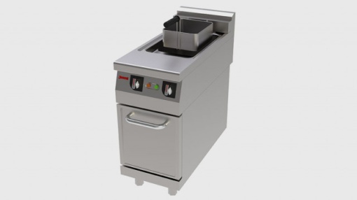 Friteuză electrică 15 Litri pe suport închis, Jemi - Img 2