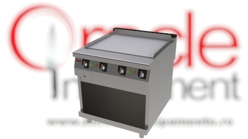 Fry top electric cu suprafață netedă, Jemi