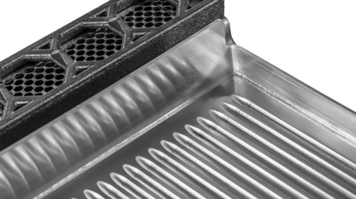 Fry top electric striat 45x100 mm, Jemi - Img 4