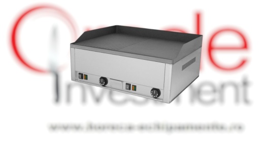 Fry top grill electric cu suprafață netedă și striată, profesional, Beckers