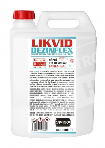 Gel dezinfectant pentru mâini 1 Litru - Img 2