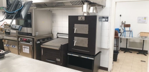 Grătar profesional Barbeque pentru Steak pe cărbuni, 800x820x930 mm - Img 9