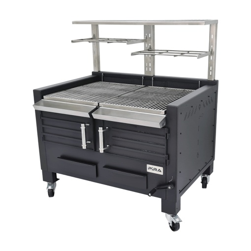 Grătar profesional Barbeque pentru Steak pe cărbuni, PIRA BBQ M120 - Img 14