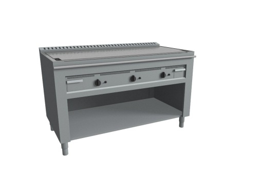 Grill japonez Teppanyaki model TEP, 140x85 cm, Casta - Img 2
