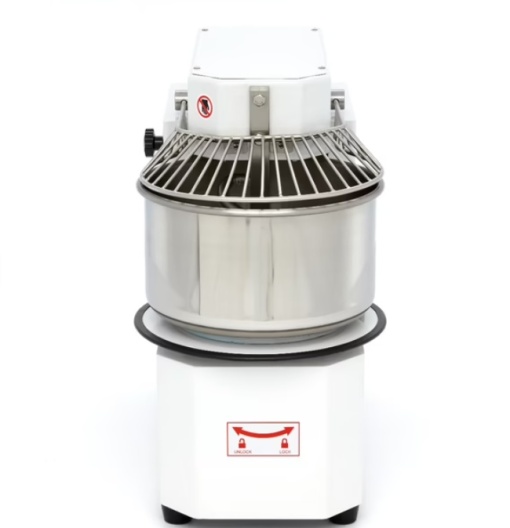 Malaxor Aluat 20 L - 12 kg Aluat, 2 viteze, bol detașabil, Alb, Maxima - Img 13