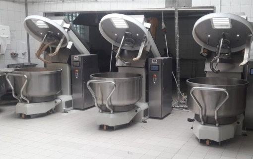Malaxor cu spirală cu vas detașabil 180 Litri, 120 kg, MechMasz Polonia - Img 6