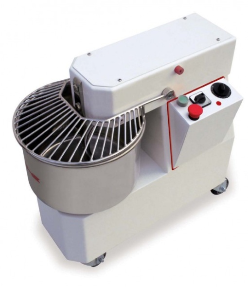 Malaxor cu spirala, cuva si cap fixe ,42 L ,38 kg,2 viteze - Img 2