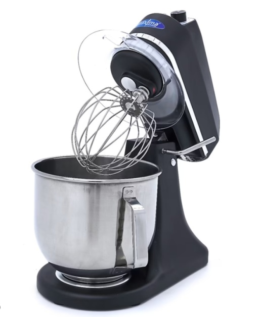 Mixer planetar Negru Profesional - 7 L - Până la 2 kg de Aluat, Maxima - Img 10