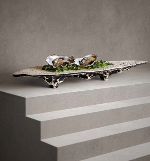Platou podium pentru stridii 51x18x5.5 cm, set de 3 bucăți, Teide - Img 9