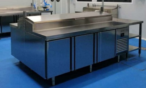 Saladetă cu 3 uși 1960x700x850 mm, 465+85 L, Infrico Spania - Img 8