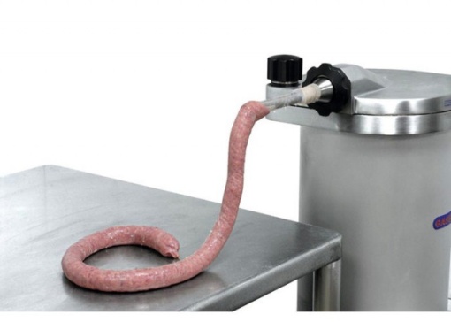 Șpriț pentru umplut cârnați hidraulic vertical, 50 L Gaser - Img 4