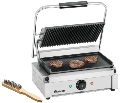 Toaster cu mecanism prin apăsare pe plăci, neteda/striată - Img 4