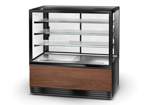 Vitrină frigorifică pentru cofetărie, patiserie 1370x795x1460 mm - Img 3