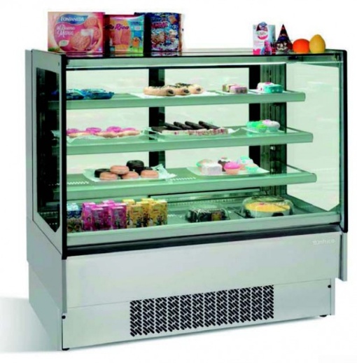 Vitrina frigorifica pentru cofetarie/patiserie,ONIX, 1875x810x1300 mm - Img 2
