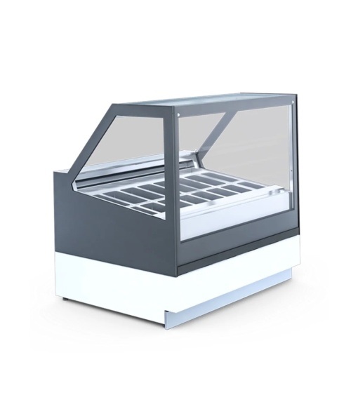 Vitrină frigorifică pentru înghețată CUBE 2 DEEP ICE, 18 cuve - Img 5