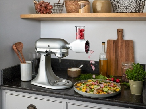 Accesoriu KitchenAid pentru feliat și răzuit legume, fructe și cașcaval - Img 15