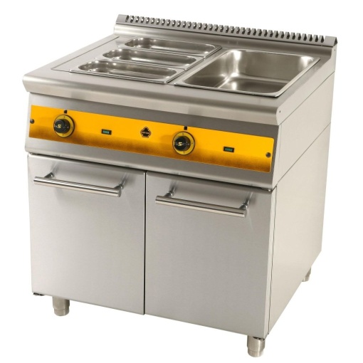 Bain-Marie eletric cu dulap neutru 80x75 cm - Img 2