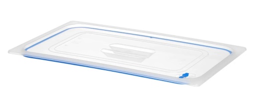 Capac pentru tăvi GN 1/1 cu etanșare, Polipropilenă, 530x325 mm - Img 3
