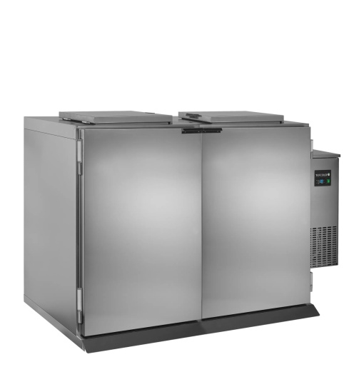 Coș de gunoi dublu refrigerat, inox Tefcold - Img 3
