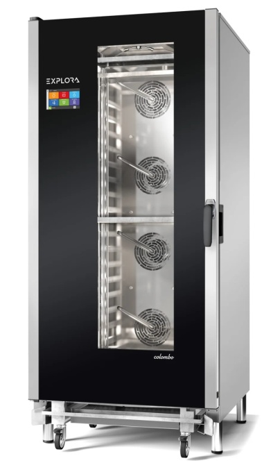 Cuptor combi electric linia EXPLORA COLOMBO 20 tăvi GN 1/1, touchscreen - Img 3
