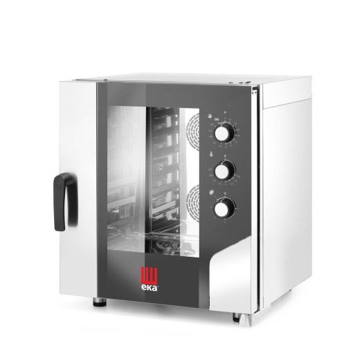 Cuptor electric combisteamer 7 tăvi GN1/1 electromecanic, Millenial Eka Italia - Img 3