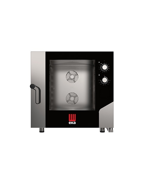 Cuptor electric patiserie 6 tăvi 60x40 cm electromecanic, fără umidificare Eka Italia - Img 4