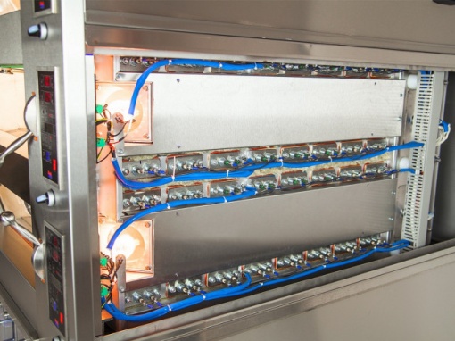 Cuptor electric pentru panificatie cu 3 vetre ,hota si dospitor - Img 5