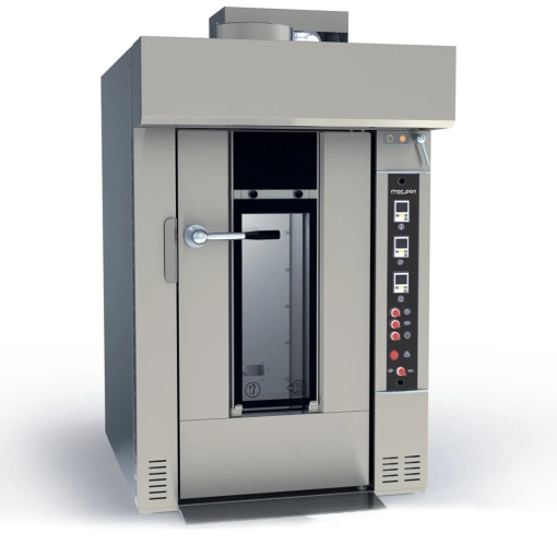 Cuptor electric rotativ pentru panificație, 12 tăvi 600x800 mm - Img 2