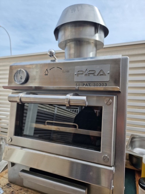 CUPTOR pe CĂRBUNI SERIA PRO HOME, PIRA LUX 50 SILVER (pentru exterior) - Img 10