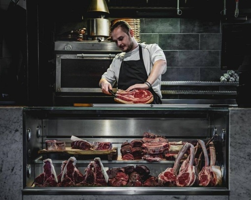 Cuptor pentru Steak pe cărbuni, deschidere verticaă, Pira 80 LUX ED - Img 10