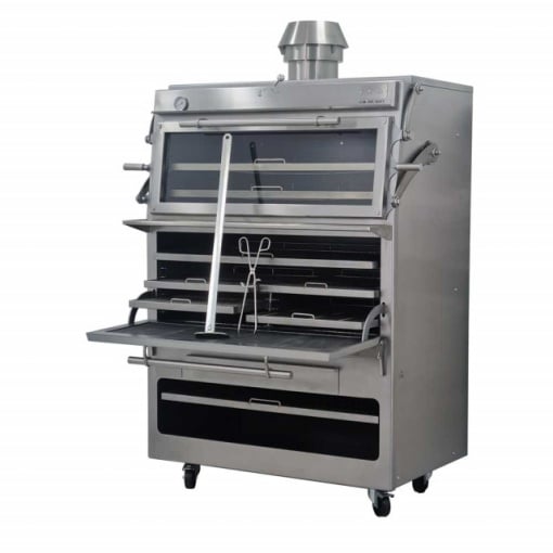 Cuptor pentru Steak pe cărbuni, PIRA 120D SILVER - Img 3