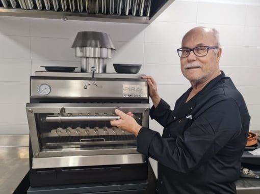 Cuptor pentru Steak pe cărbuni, PIRA 70 Lux AB - Img 7