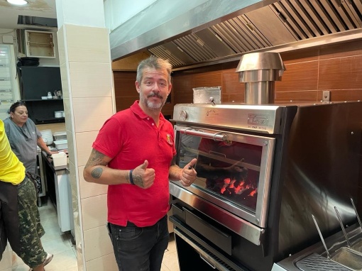 Cuptor pentru Steak pe cărbuni, Pira 90 LUX AB - Img 10