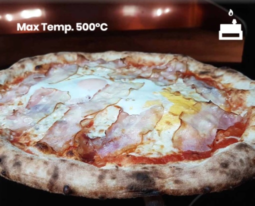 Cuptor profesional pizza pe gaz OEM VOLTAIRE ARC – 500°C, coacere rapidă în mai puțin de 3 minute - Img 4