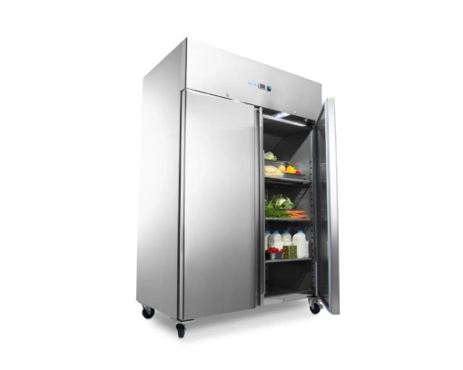 Dulap de congelare, inox 1200 Litri cu roți - Img 6