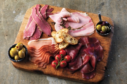 Feliator vertical cu tavă pentru mezeluri, carne, 370 mm Minerva Omega - Img 4