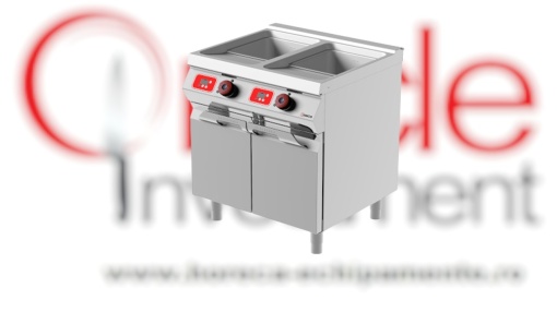 Friteuză electrică, dublă 13,5+13,5 L, cu comandă electronică Desco
