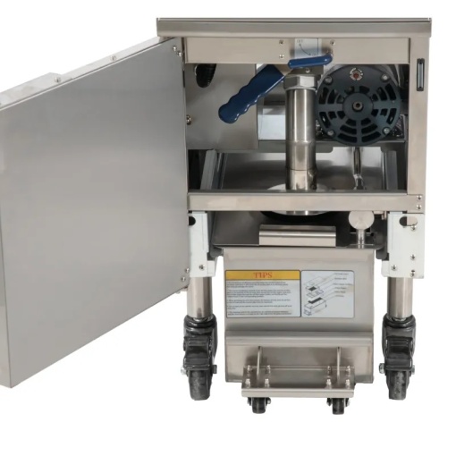 Friteuză electrică profesională cu filtrare 2x12 Litri, Casselin - Img 3